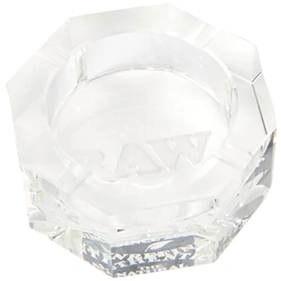 Image of Unbekannt RAW Crystal Glass Ashtray, Medium