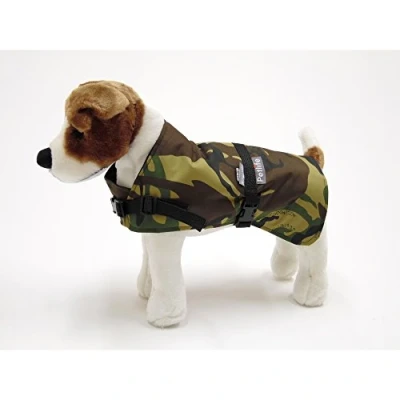 Image of Flectalon 3 in 1 Dog Jacket, 10 Inch, Fluorescent Orange