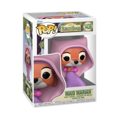 Image of Funko POP! Disney: Robin Hood Maid Marian Collectable Vinyl Figure Gift Idea Official Merchandise Toys for Kids &amp; Adults Movies Fans Model Collectors and Display