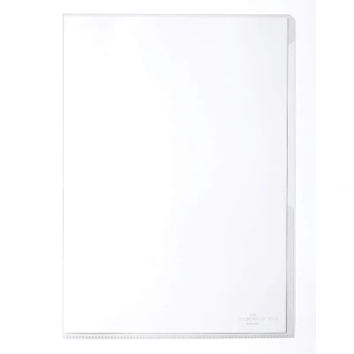 Image of Durable Transparent Document Pockets A4 Rigid Plastic Wallet with Thickness of 0.15 mm Large Pack 50 Clear