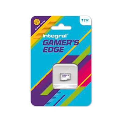 Image of Integral 1TB Gamer&#039;s Edge Micro SD Card for The Valve Steam Deck and Nintendo Switch, Switch Lite &amp; OLED Load Save Games Fast, Store Games, DLC Data, Built To Give You