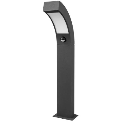 Image of Lucande LED pedestal light Lennik, sensor, 60 cm, anthracite
