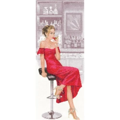 Image of Paula Elegance cross stitch Kit Aida Heritage Crafts John Clayton