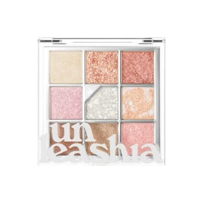 Image of UNLEASHIA Glitterpedia Eye Shadow PalettePoint Makeup VeganKorean CosmeticsDailymatteglittershimmerpearldailypartysparkling… (NO.1 All of Glitter)