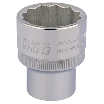 Image of Elora Bi Hexagon Socket, 1/2&quot; Sq. Dr., 27mm