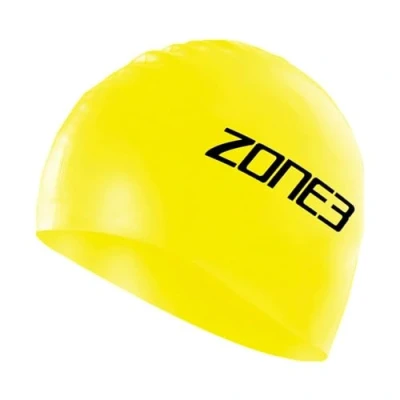 Image of ZONE3 Men&#039;s and Women&#039;s Silicone Swim Cap 48g (Yellow)