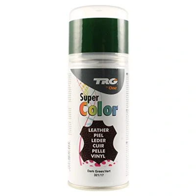 Image of TRG The One Super Color, Spray Dye for Leather Shoes, 321 Dark Green, 150 ml