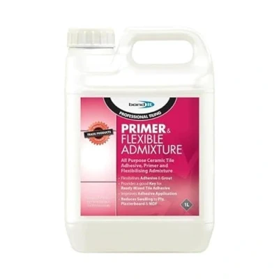 Image of ARA CHOICE Bond It Tile Primer Flexible Admixture Tiling Wall Floor Prime Preparation All Purpose Ceramic Flexibilising (1L)