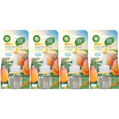 Image of Air Wick Island MangoPlug In Electrical Freshener Refills 19ml Pack of 4