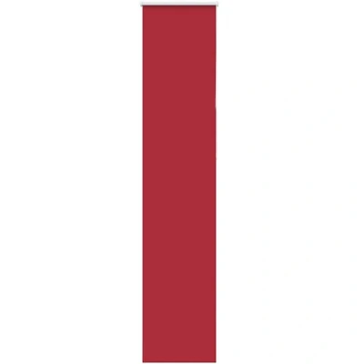 Image of vidaXL Roller Blind Blackout Red 50x230 cm Fabric Width 45.7 Polyester