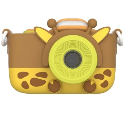 Image of Kids Digital Camera 16MP Photo &amp; 1080p Video Resolution myFirst 3 with Selfie Macro Lens Memory Card Storage up to 32GB, Shockproof Case for Age 4 15 (Yellow)
