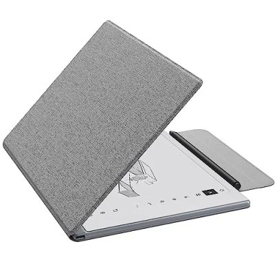 Image of MoKo Case for Remarkable 2 Tablet, Ultra Thin Magnetic Tablet with Wide Pen Protective Clasp, Smart Cover Folio 10.3&quot; 2020 Release, Denim Gray
