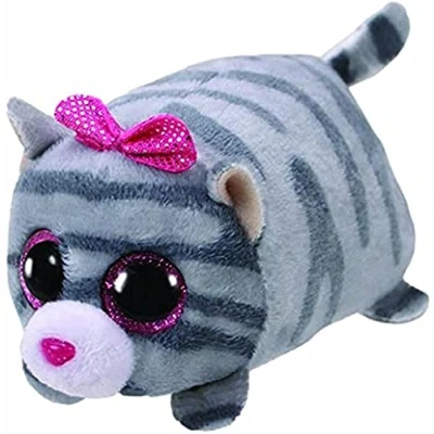 Image of TY 1607 42312 Cassie Grey CAT Teeny, Multicolored