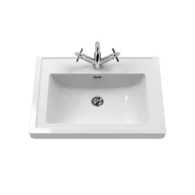 Image of Iflo 600MM Shaker Modular Furnitre Basin CBM503
