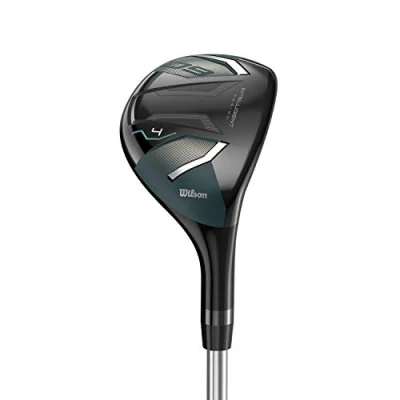 Image of Wilson Staff Golf Club, D9 Hybrid 6, For Women, 28.5 Degree loft, L Flex, Right Handers, Black/Blue, WGW470220