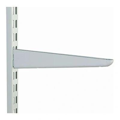 Image of Pack of 10 Twin Double Slot Shelving Brackets Size 270mm