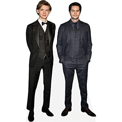 Image of Thomas Brodie Sangster and Dylan O&#039;Brien (Duo) Mini Celebrity Cutout