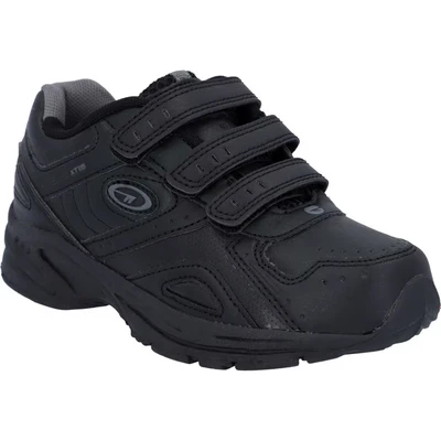 Image of Hi Tec Childrens Unisex XT115 Trainer Junior Black Size UK 4 Infant