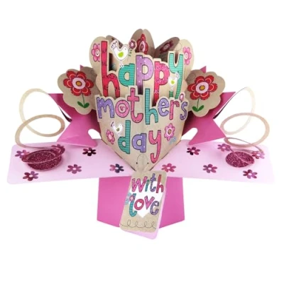 Image of Happy Mother&#039;s Day Pop Up Greeting Card Second Nature 3D Mothers Cards