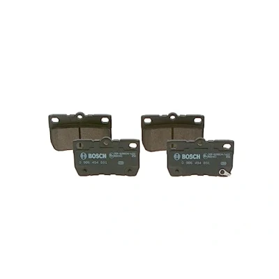 Image of 044665301079, 04466WY020 Brake pad set BOSCH 0 986 494 891 Low Metallic LEXUS: IS 2, GS III, C