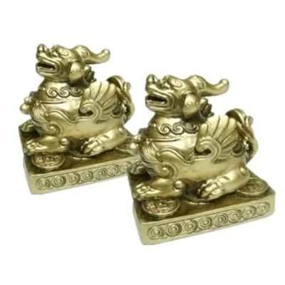 Image of 1 X A Pair of Feng Shui Pi Yao /Pi Xiu