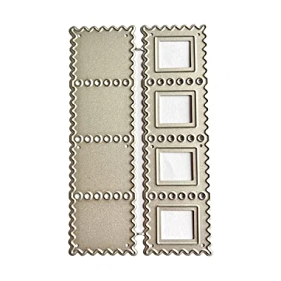 Image of Sqaure Frame Cutting Dies Small Photo Metal Die Cuts Embossing Stencil For Card Making Scrapbooking Decoration