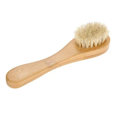 Image of Face Brush, Dry Brush Brushing Body Soft Small Size Travel Use for Home