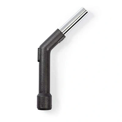 Image of 32mm Chrome End Bent Bend Rod Handle For AEG Electrolux Numatic Henry Hetty Hoover Models