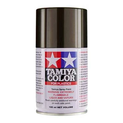 Image of TAMIYA 85094 TS 94 Metallic Grey Glossy 100 ml Spray Paint for Plastic Model Making, Making and Craft Accessories,