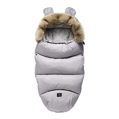 Image of Gorger Pram Footmuffs Universal Winter Warm Waterproof Windproof Outdoor Baby Bunting Bags Suitable for Pushchairs, Strollers, Prams, Buggy, Car Seat, Bed
