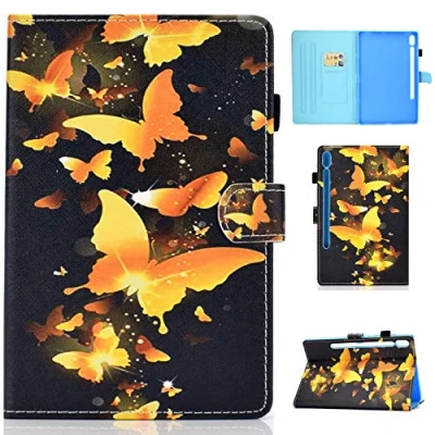 Image of Case for Samsung Galaxy Tab S6 10.5, Flip Premium Slim light Shell Protective Cover SM T860/T865 10.5 Inches 2019 Butterfly