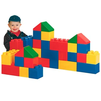 Image of Polesie Polesie37527 Building Brick, for 1 Year To 18 years, (36 Piece, 2X Large)