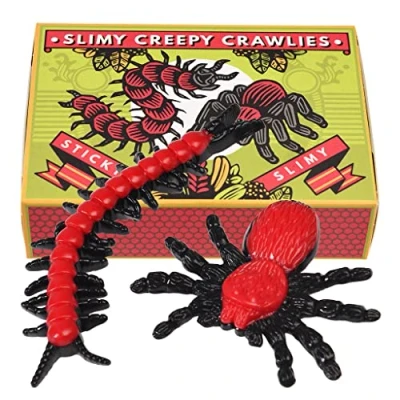 Image of Slimy Creepy Crawlies Spider and Centipede in a Box