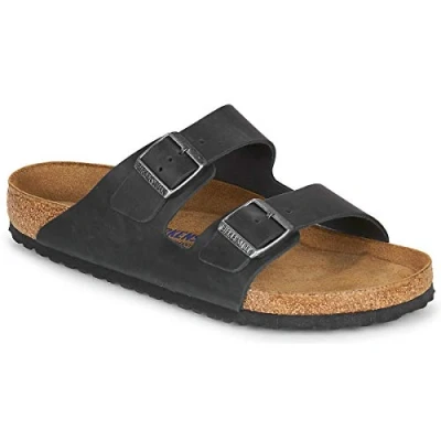 Image of Birkenstock Arizona 752481, Women’s Beach &amp; Pool Shoes, Black (Black 752481), 7 UK (40 EU)