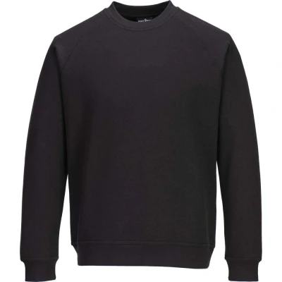 Image of Portwest Women&#039;s Sweatshirt Black Large