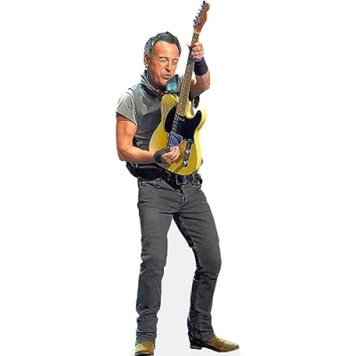 Image of Bruce S. (Guitar) Life Size Cutout