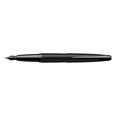 Image of Cross 886 41FJ ATX Brushed Metallic Fountain Pen with Fine Nib Black