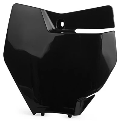 Image of Polisport KTM Number Plate SX SXF 2016 2018 250 2017 18, Black Motocross4u