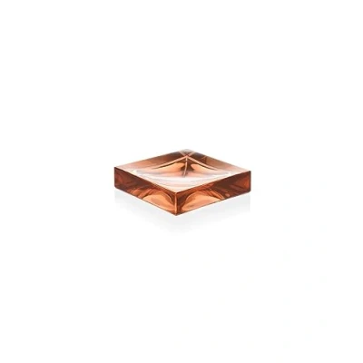 Image of Kartell Boxy Soap Dish, Nude Pink, 10.5 x 2.4 cm