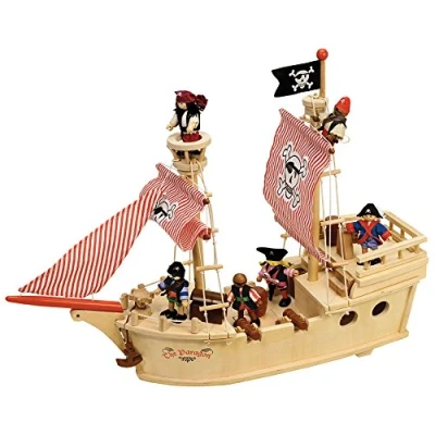 Image of Tidlo The Paragon Pirate Ship,Multi colored,Medium