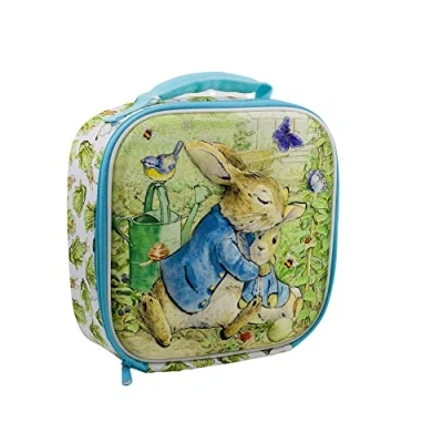 Image of STORLINE Stor Peter Rabbit 3D Rectangular Insulated Lunch Box Bag for Boys and Girls, Perfect Size Packing Hot or Cold Snacks School Travel, BPA Free