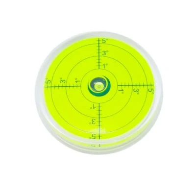 Image of SIZIKJXGHWYI 75x12mm Bubble Spirit Level Degree Marked Surface Circular Round Measuring Tools