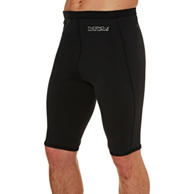 Image of O&#039;Neill Thermo X Thermal Sailing Boating Watersports Shorts Black Easy Stretch Lining Quick dry