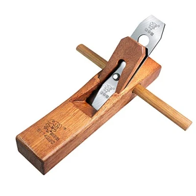 Image of LONG COO Woodworking Plane,Hand Planer, Hand Plane Planer Wooden Carpenter Woodcraft Tool, Perfect for Woodworking, Trimming, Wood Planing, Surface Smoothing