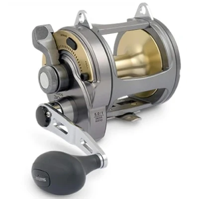Image of Shimano Tyrnos 50 2 Speed LRS Long Range Special Offshore Seafishing Multiplier Trolling Fishing Reel, TYR50IILRS