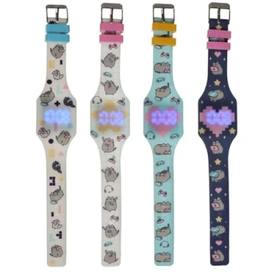 Image of Puckator Pusheen Cat Silicone Digital Watch