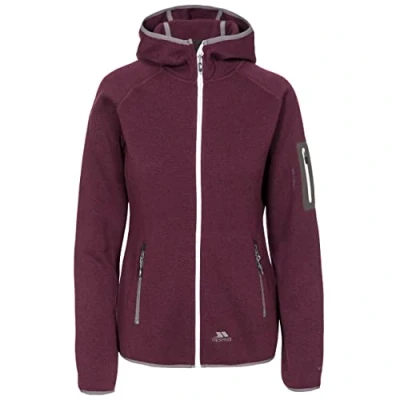 Image of Trespass womens Monalisa Fleece Jacket, Ppa, X Small