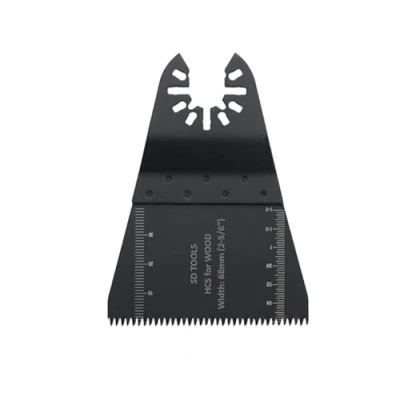 Image of SDTOOLS 34mm 68mm Wood Metal Oscillating Saw Blades Quick Release Cutting Multi Tool Blade for Fein Makita Bosch DeWalt Dremel Multitool Accessory (Wood 1pc)