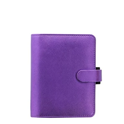 Image of Filofax Pocket Saffiano Organiser Metallic Violet