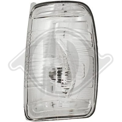 Image of 1823875, 1823998, 1847387, 1847389, 2043755 Turn Signal DIEDERICHS 1457126 Right Exterior Mirror W5W FORD: Transit Mk7 Van